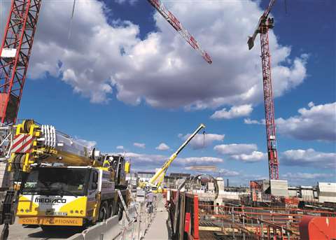 AMCS Technologies’ DCS 61-S on the construction site in France