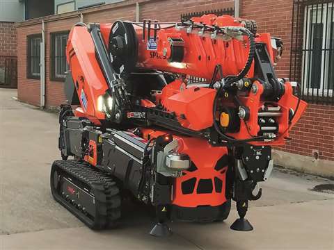 Spanish boiler manufacturer Talleres Laguillo purchased the first diesel/electric powered version of Jekko’s spider crane 