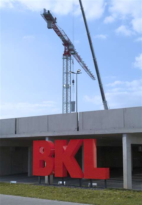 crane and BKL logo site in germany