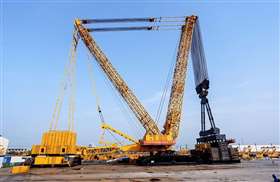 XCMG XGC88000 heavy lift crawler crane